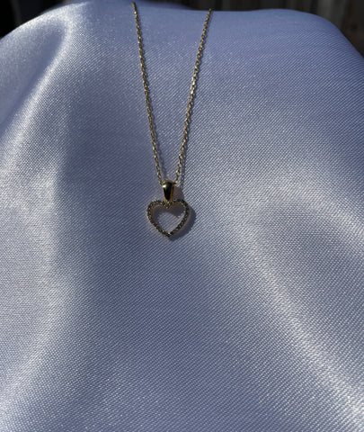 'Heart of Diamonds' Necklace