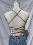 Brianna Lace Up Top